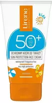 Lirene Kids Apsauga nuo saulės Face Kreminis SPF 50+ Apsauginis veido kremas vaikams, 50 ml