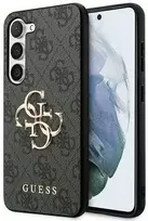 Samsung Galaxy A35 5G Guess dėklas 4G Big Metal Logo (GUHCSA354GMGGR) juodos spalvos