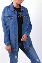 Džinsinė striukė Pantamo