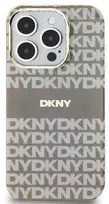 Apple iPhone 13 / 14 / 15 DKNY dėklas IML Mono & Stripe MagSafe (DKHMP15SHRHSEE) beige