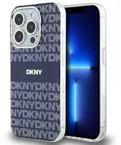 Apple iPhone 15 Pro Max DKNY dėklas IML Mono & Stripe MagSafe (DKHMP15XHRHSEB) mėlynos spalvos