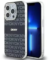 Apple iPhone 13 Pro DKNY dėklas IML Mono & Stripe MagSafe (DKHMP13LHRHSEK) juodos spalvos