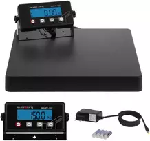 Virtuvinės svarstyklės Pramoninės pašto siuntinių svarstyklės 150kg / 20g LED Steinberg Systems SBS-PT-150C