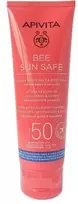 Apivita Bee Sun Safe drėkinamoji gaivinamoji emulsija veidui ir kūnui SPF50 100ml