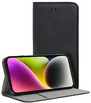 Oem SMART MAGNETO Book dėklas skirtas Samsung Galaxy S24 juodos spalvos