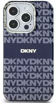 DKNY PC/TPU Repeat Pattern Tonal Stripe Magsafe dėklas telefonui Apple iPhone 13 Pro mėlynos spalvos