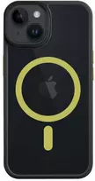 Tactical MagForce Hyperstealth 2.0 dėklas telefonui Apple iPhone 14 juodos ir geltonos spalvos