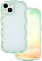Telefono dėklas Wave skirtas Samsung Galaxy S23, žalios spalvos