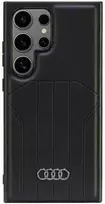 Samsung Galaxy S24 Ultra Audi Synthetic odinis MagSafe Dėklas (Synthetic) juodos spalvos