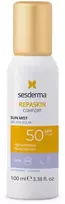 Sesderma Repaskin Confort Mist Sun Mist Spf50 Lavender veido dulksna nuo saulės 100ml