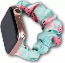 Hurtel Apyrankė laikrodžiui Apple Watch 7/6/5/4/3/2 / SE (45/44 / 42mm) strap bracelet bracelet on elastic watermelon
