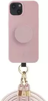 JE 3in1 PopGrip Apple iPhone 15 6.1" dėklas telefonui rožinės spalvos 30494 (Just Elegance)