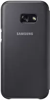 Samsung Galaxy A3(2017) atverčiamas dėklas Neon Juodas