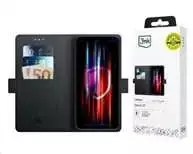 3MK Wallet Samsung Galaxy A14 4G dėklas telefonui juodos spalvos