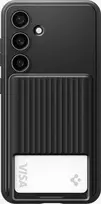 Dėklas Spigen Liquid Slot, matte juodas - Samsung Galaxy S24+