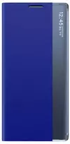 Hurtel New Sleep View atverčiamas and su stoveliu Samsung Galaxy A35 - dėklas telefonui mėlynos spalvos