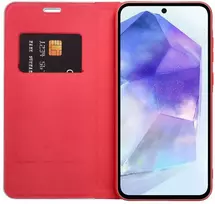Dėklas Oem LUNA Book Carbon skirtas Xiaomi Redmi 13C / POCO C65 red