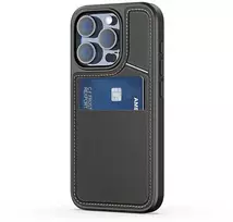 DUX DUCIS dėklas RAFI II MAG su stovu, suderinamu su MagSafe, skirtas IPHONE 15 Pro juodas