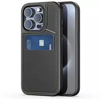 DUX DUCIS dėklas RAFI II MAG su stovu, suderinamu su MagSafe, skirtas IPHONE 15 Pro Max juodas