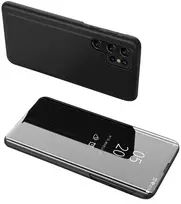 Hurtel Clear View Samsung A05s atverčiamas – dėklas telefonui juodos spalvos
