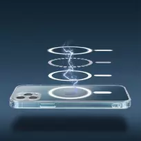 Oem Dėklas Clear Mag Cover (MagSafe) skirtas iPhone 12 Pro Max skaidrus