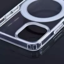 Dėklas MyScreen Oem Case for iPhone 12 PRO MAX Clear Mag Cover (STR) compatible with MagSafe transparent