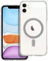 Dėklas Oem Case for iPhone 11 Clear Mag Cover (STR) compatible with MagSafe transparent