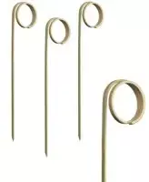 Papstar Smeigtukai TWISTER, bambukiniai, 11 cm, 100 vnt.
