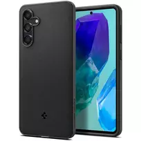 Spigen Essential SandBlast – dėklas skirtas Samsung Galaxy M55 5G Matte Juodas