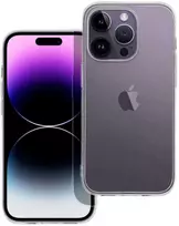 Oem Originalus „iPhone 14 PRO“ skaidrus dėklas (2 mm, apsaugantis kamerą), permatomas