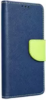 Oem FANCY Book dėklas skirtas Samsung Galaxy A55 mėlynos spalvos / lime