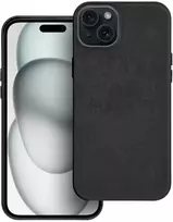 Oem Originalus „iPhone 15 PLUS“ dėklas, suderinamas su „MagSafe“ ir juodas
