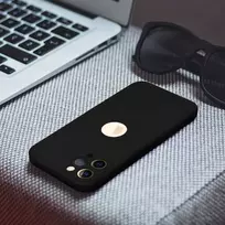 Dėklas Oem Case for iPhone 15 PRO Soft juodas