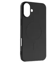 Hurtel Liquid Silikoninis dėklas MagSafe Apple iPhone 16 Pro Max – dėklas telefonui juodos spalvos