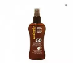 BABARIA Sausas aliejus nuo saulės SPF50, 100 ml