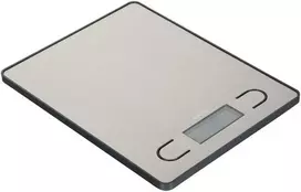 Virtuvinės svarstyklės Waga Svarstyklės Virtuvės svarstyklės, sidabro spalvos, 5kg, „Kinghoff“