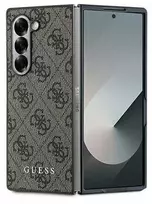 Guess 4G Charm Samsung Galaxy Z Fold6 dėklas telefonui rudos spalvos