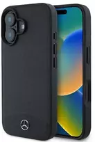 Karl Lagerfeld Mercedes Leather Urban Apple iPhone 16 Plus - dėklas telefonui juodos spalvos