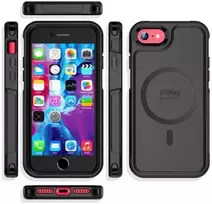 Dėklas 4smarts 4Smarts Defend Case UltiMag f. iPhone SE3 / SE2 / 8 / 7, juodas