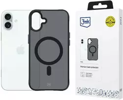 3mk Smoke MagCase with MagSafe Apple iPhone 16 Plus - semi-dėklas telefonui skaidrus