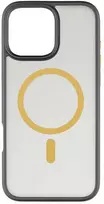 Tactical MagForce Hyperstealth 2.0 dėklas telefonui iPhone 16 Pro Max juodos ir geltonos spalvos