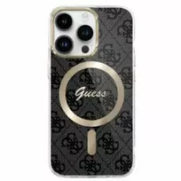 Guess IML 4G MagSafe Apple iPhone 16 Pro - dėklas telefonui juodos spalvos