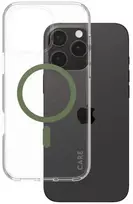 Panzer Glass Care by PanzerGlass Flagship Apple iPhone 16 Pro Max 6.9" dėklas telefonui žalios spalvos MagSafe 1372
