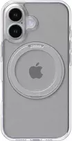 Torras Ostand Pro dėklas, skirtas iPhone 16 (skaidrus)