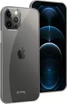 Crong Crystal Slim Cover – apsauginis dėklas, skirtas iPhone 12 / iPhone 12 Pro (skaidrus)