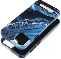 Dėklas Case for na iPhone 14 PLUS Forcell F-Protect Mirage compatible with Magsafe ocean marble