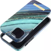 Dėklas Case for iPhone 15 PLUS Forcell F-Protect Mirage compatible with Magsafe jade marble