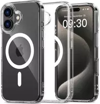Apple iPhone 16 Plus Tech-Protect FlexAir Hybrid MagSafe Clear dėklas telefonui skaidrus