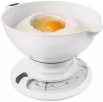 Virtuvinės svarstyklės Orion Mechaninė virtuvinė svarstyklė su pašaliniu indeliu 5kg