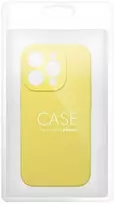 Dėklas Oem Case for iPhone 15 PRO MAX Silicone 2mm (camera protection) yellow